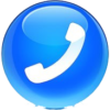 phone-icon-glassy-cyan-blue